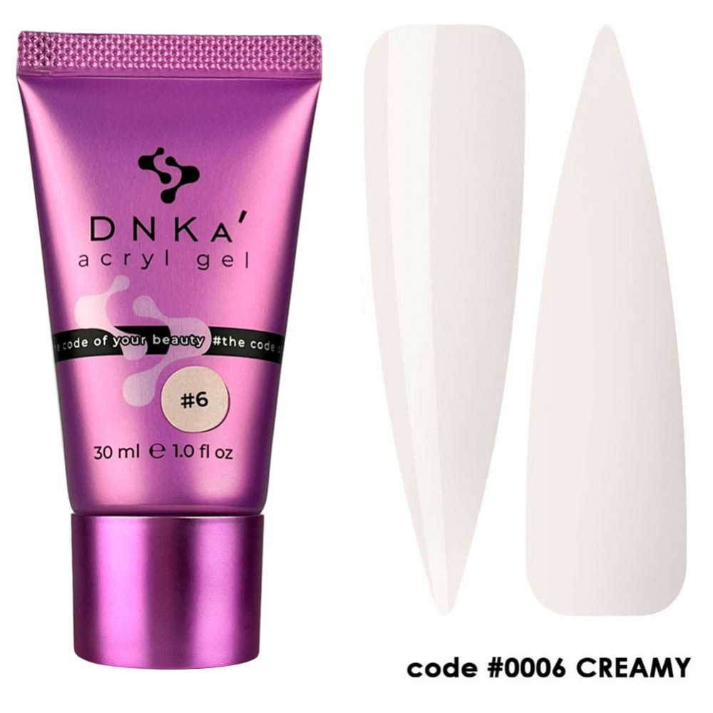 DNKa Acryl Gel tube #0006 Creamy 30ml