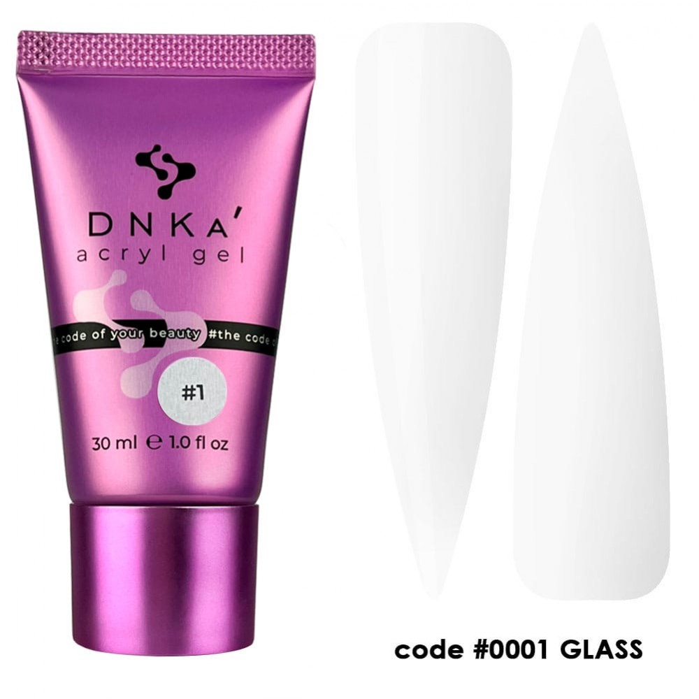 DNKa Acryl Gel tube #0001 Glass 30ml