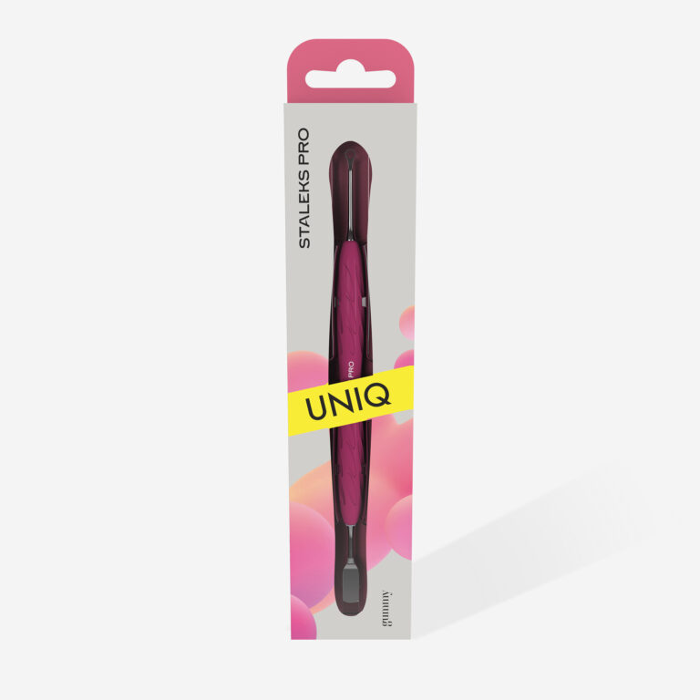 Staleks Manicure Pusher Gummy With Silicone Handle UNIQ 11 Type 1 PQ-11/1 - Image 4