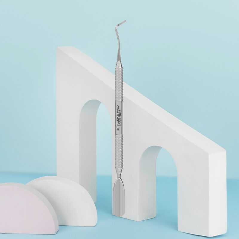Staleks Podology curette PODO 20 TYPE 1 (curette and rounded wide pusher) PP-20/1 - Image 2