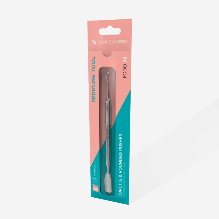 Staleks Podology curette PODO 20 TYPE 1 (curette and rounded wide pusher) PP-20/1 - Image 4