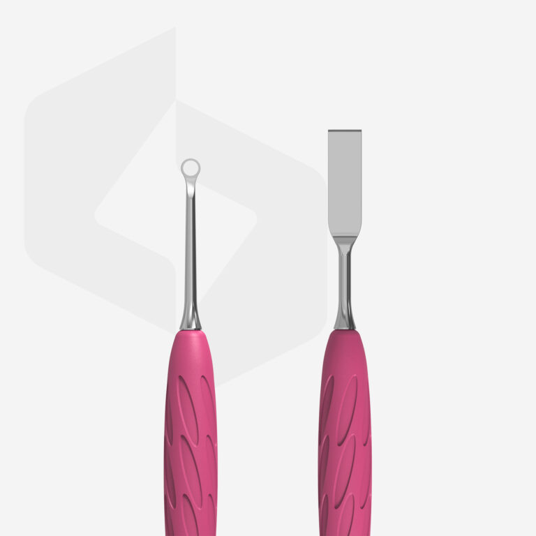 Staleks Manicure Pusher Gummy With Silicone Handle UNIQ 11 Type 1 PQ-11/1 - Image 3
