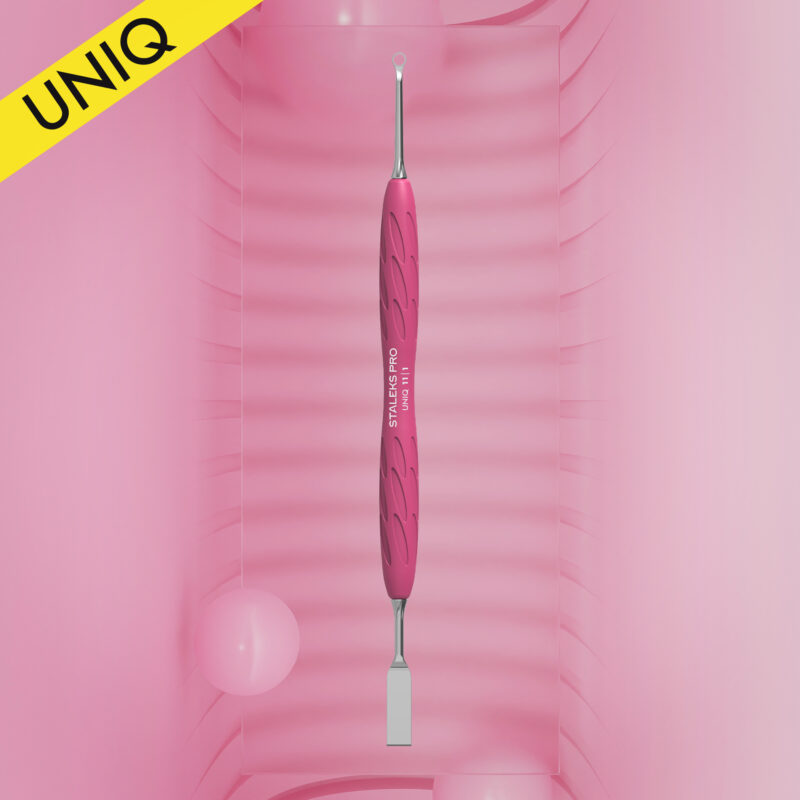 Staleks Manicure Pusher Gummy With Silicone Handle UNIQ 11 Type 1 PQ-11/1 - Image 2