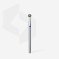 Staleks Διαμαντόφρεζα Μπάλα Μπλε EXPERT 01 Diamond nail drill bit ball blue 3,5mm FA01B035