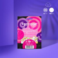 Staleks Λευκές Ανταλλακτικές Λίμες Μιας Χρήσης Σε Στρώμα Μαλακού Αφρού Για PODODISC XS EXPERT 180grit (50 τμχ) PDFS-10-180w