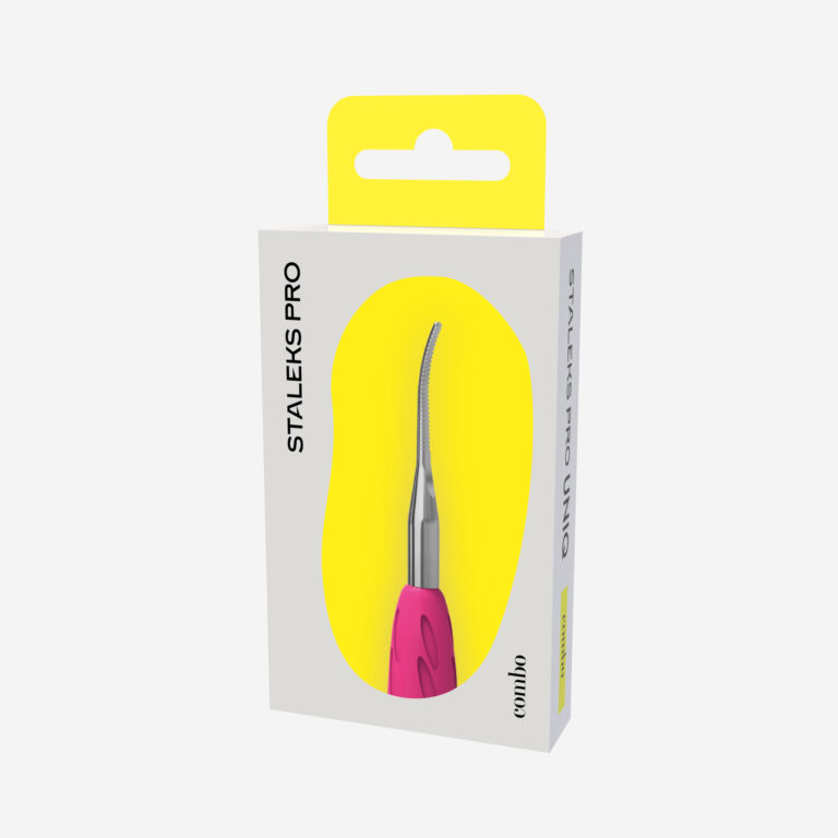 Staleks Working Part Of The Pusher Combo UNIQ 35 Narrow Toenail File With A Bent End WPPQ-35 - Image 6