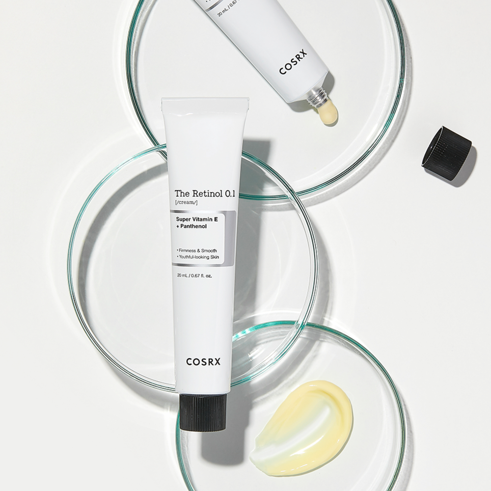 COSRX The Retinol 0.1 Cream 20ml - Ενυδατική Κρέμα Νυκτός Με Ρετινόλη - Image 3