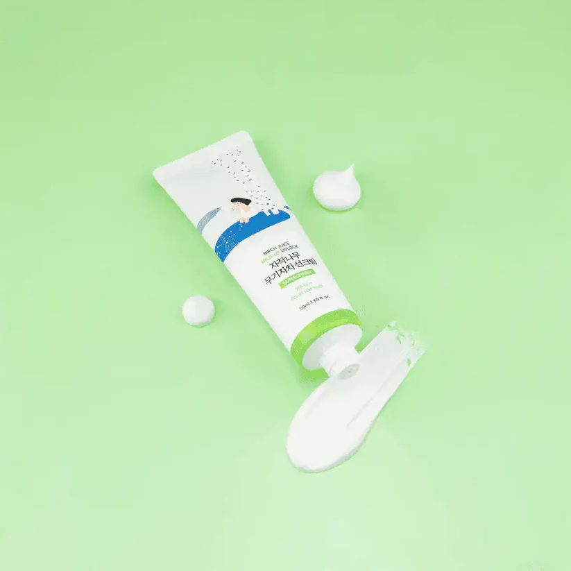 Round Lab – Birch Juice Moisturizing Mild-Up Sun Cream SPF 50+ PA++++ – 50ml