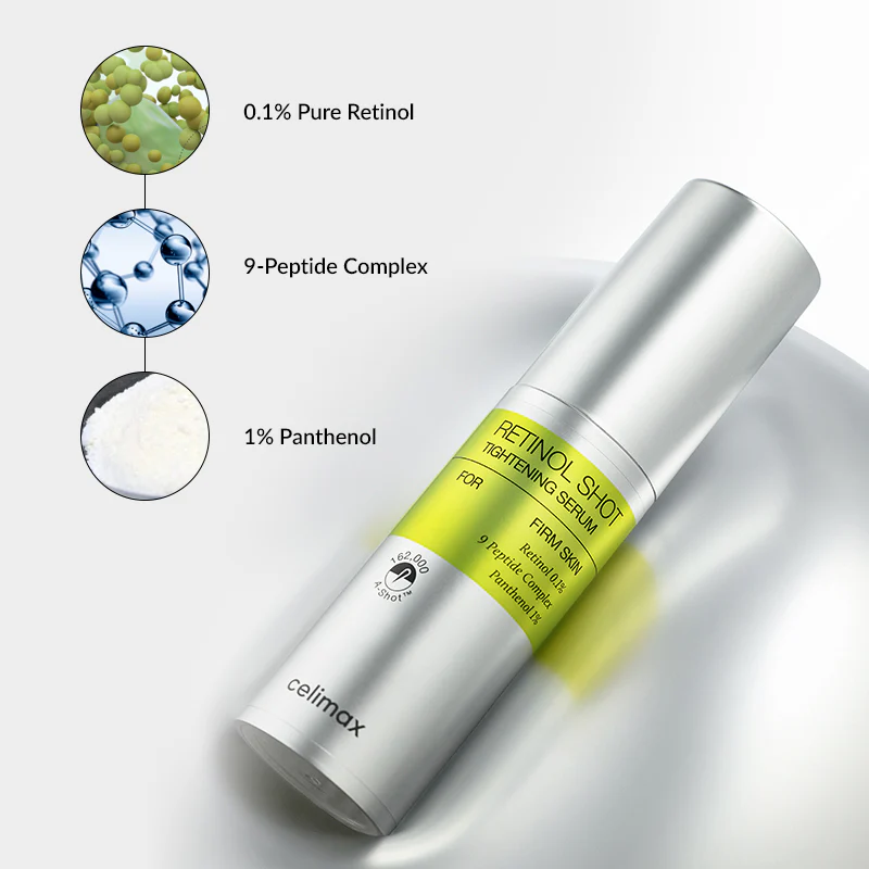 Celimax The Vita A Retinol Shot Tightening Serum 30ml - Ορός Προσώπου Με Ρετινόλη Για Σύσφιξη - Image 4
