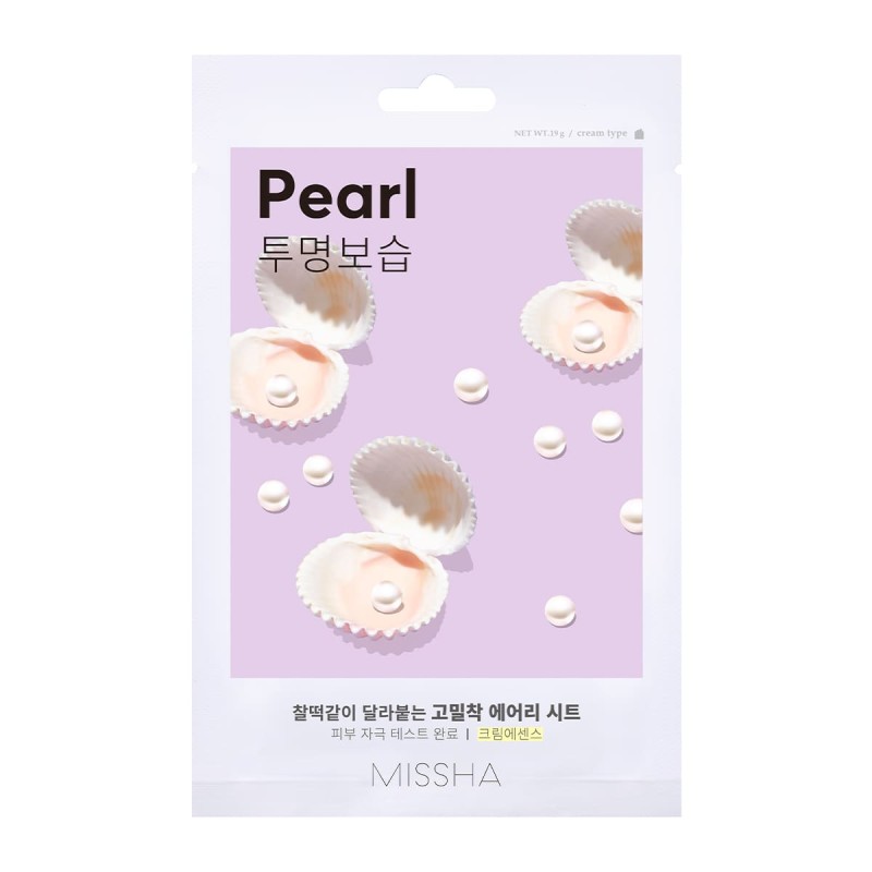 Missha – Airy Fit Sheet Mask – Pearl, 19g