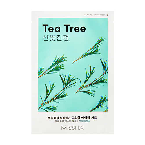 Missha – Airy Fit Tea Tree Sheet Mask, 19g