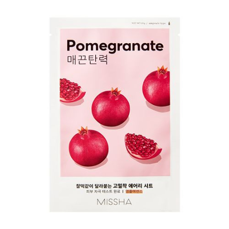 Missha – Airy Fit Pomegranate Sheet Mask, 19g