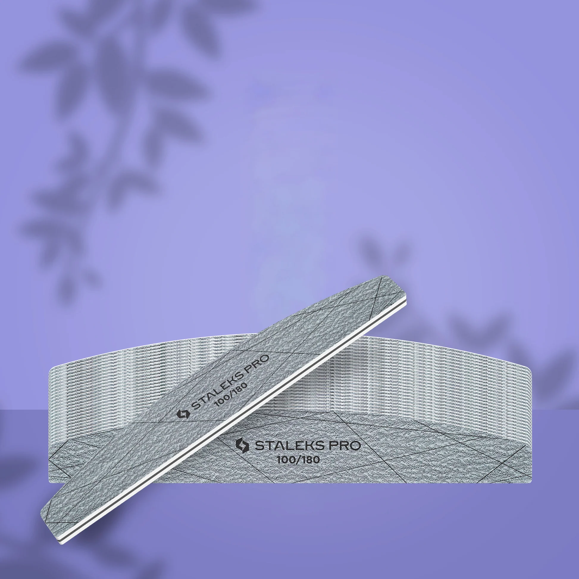 STALEKS Crescent mineral nail file SMART 40 100/180 grit (25 pcs)