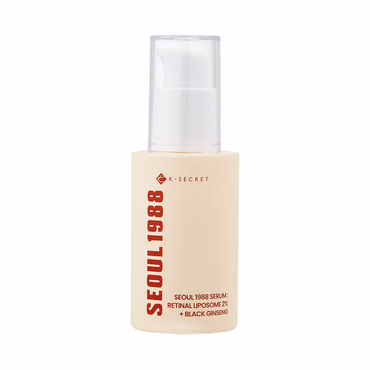 K-SECRET – SEOUL 1988 Serum: Retinal Liposome 2% + Black Ginseng, 30ml
