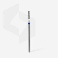 Diamond nail drill bit frustum blue EXPERT head diameter 2,5 mm / working part 8 mm