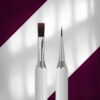 STALEKS EXCLUSIVE 08/03 Double-ended gel brush 10 mm / liner 10 mm